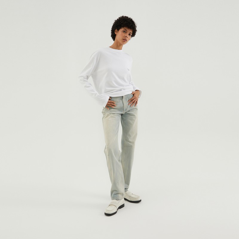 1989 Studio Light Blue Boyfriend Jeans In Light Blue