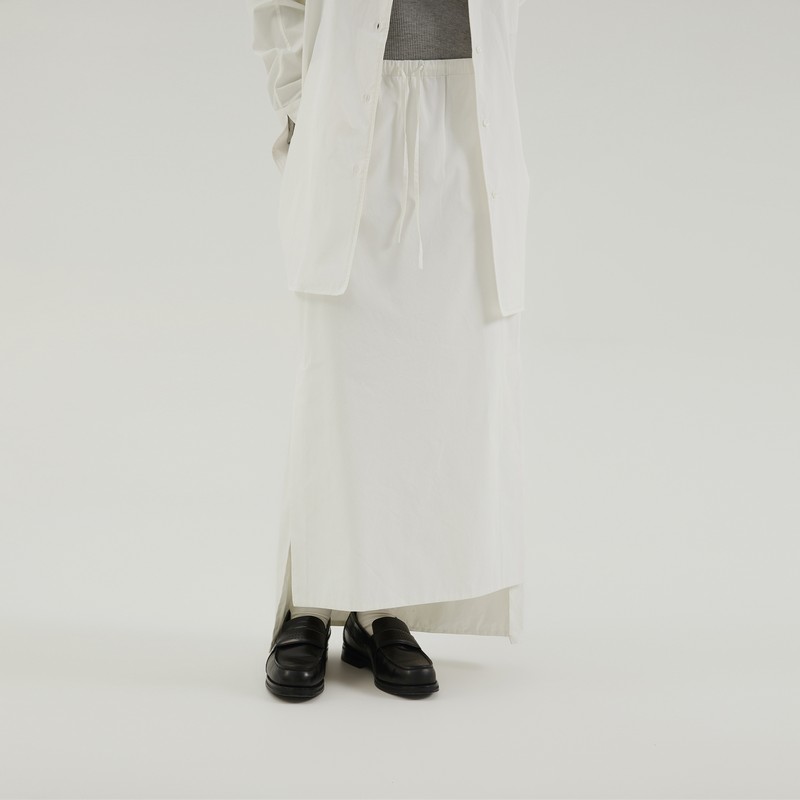 スカート 1989 STUDIO Long asymmetric skirt white 1989 Studio Long Asymmetric Skirt White | ModeSens