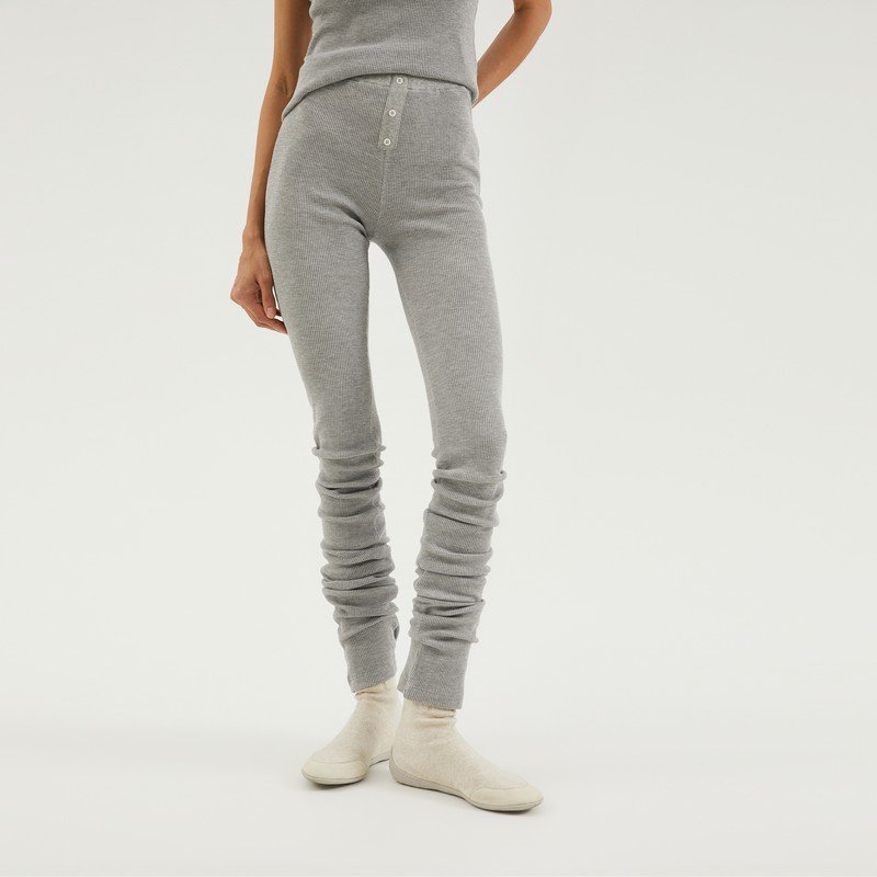 Light grey Waffle leggings - 1989 STUDIO - Modalova