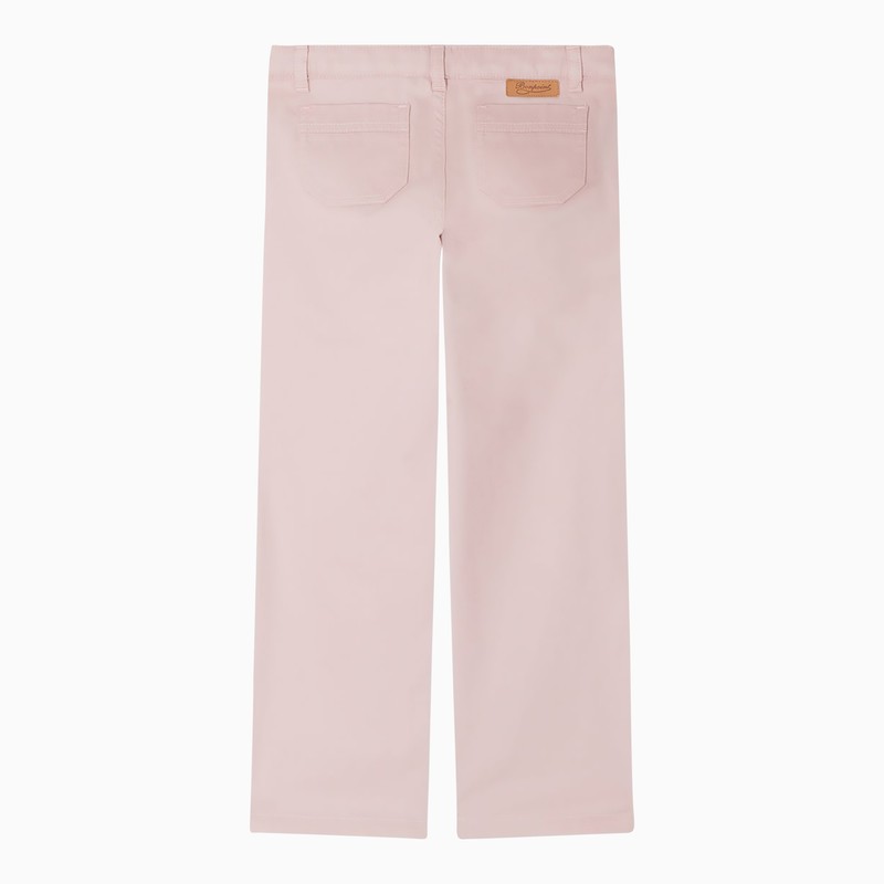 Shop Bonpoint Light Pink Cotton Junon Trousers