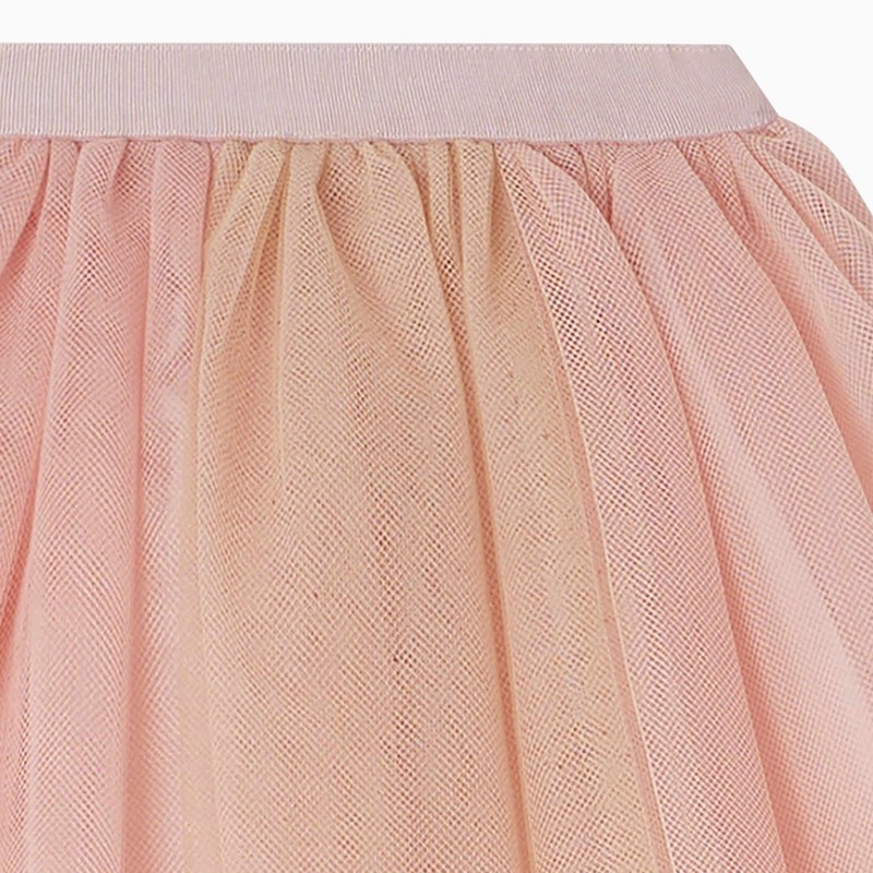 Shop Bonpoint Multicoloured Tulle Charm Skirt In Multicolor