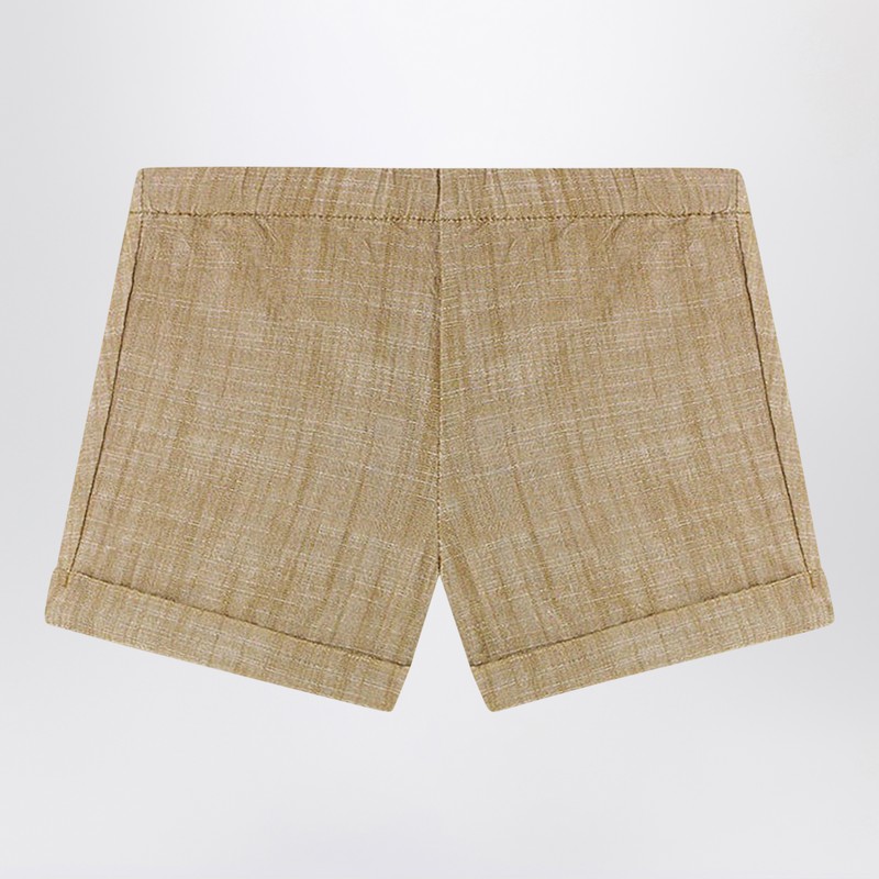 Shorts Ecady brown in cotton