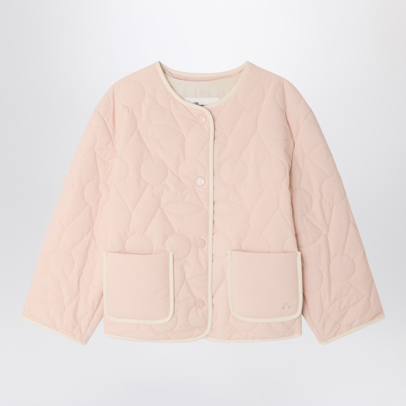 Lorelei light pink quilted jacket