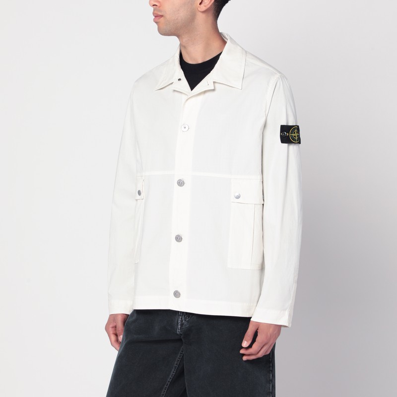 Ivory cotton jacket