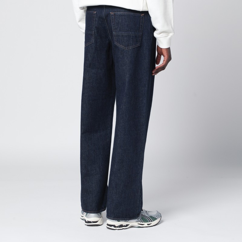 Stone Island Blue Regular-fit Jeans In Blue