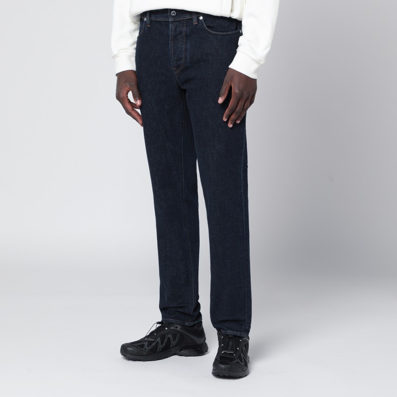 Stone Island Blue Slim-fit Jeans In Blue