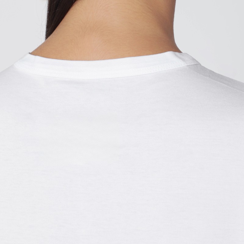 Maison Margiela White T-shirt With Distorted Logo In White