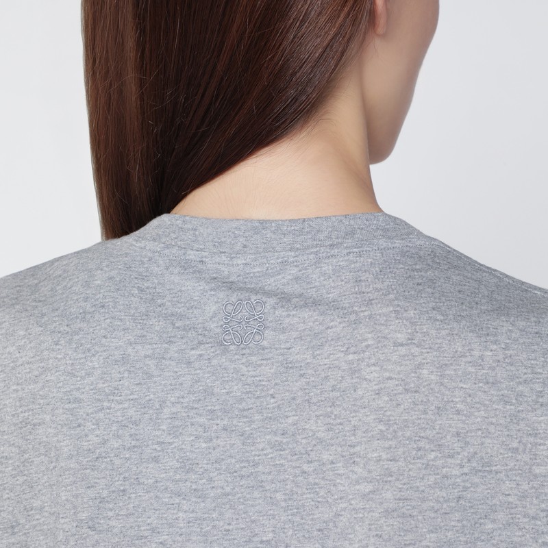 Loewe Gray I You T-shirt In Blue