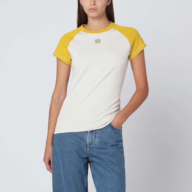 Mustard/bronze slim T-shirt