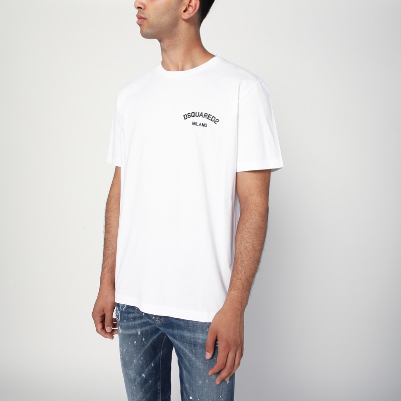 White T-shirt with logo