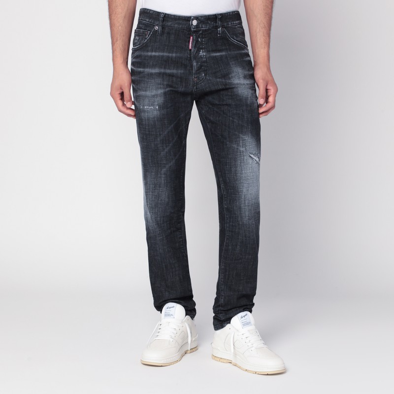 Black Easy Wash 642 Jeans - Dsquared2 - Modalova