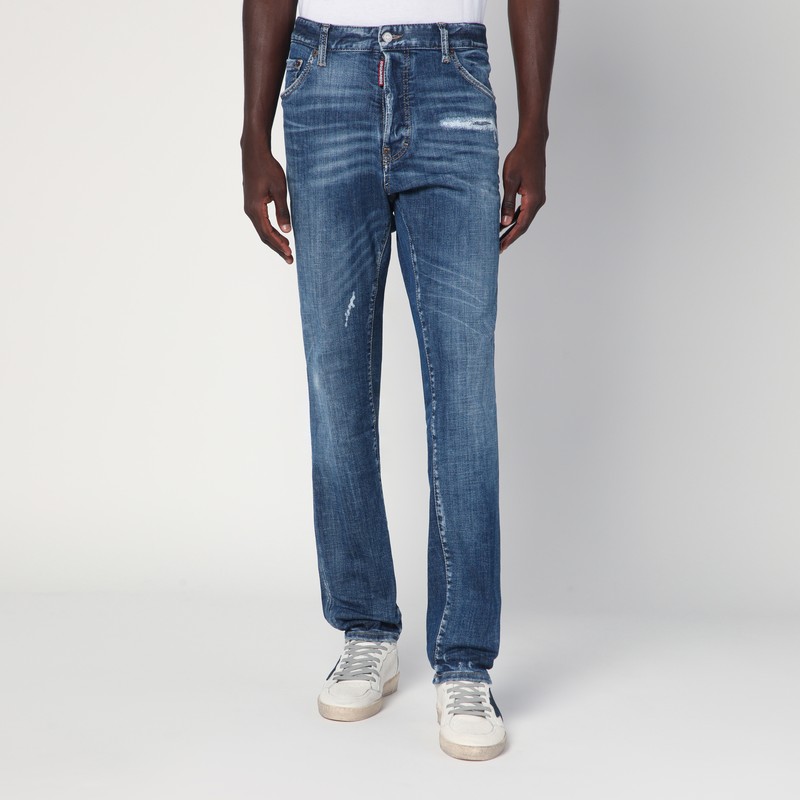 Medium Perfecto Wash Cool Guy jeans in faded blue