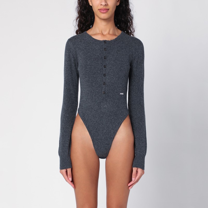 Grey body in virgin wool