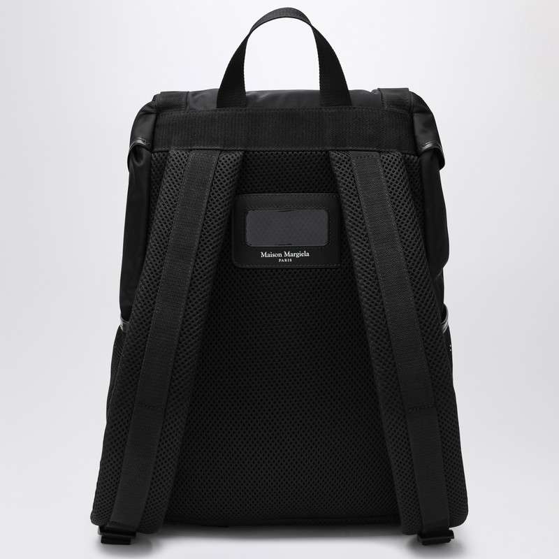 Maison Margiela Men Technic Medium Backpack In Black