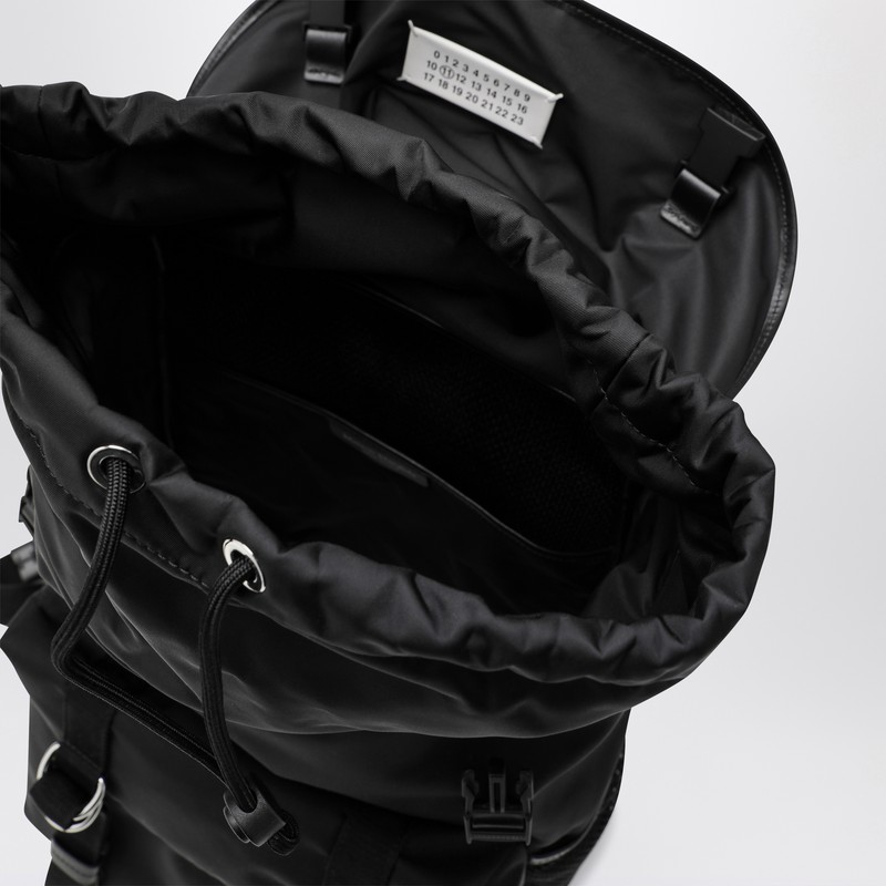 Maison Margiela Men Technic Medium Backpack In Black
