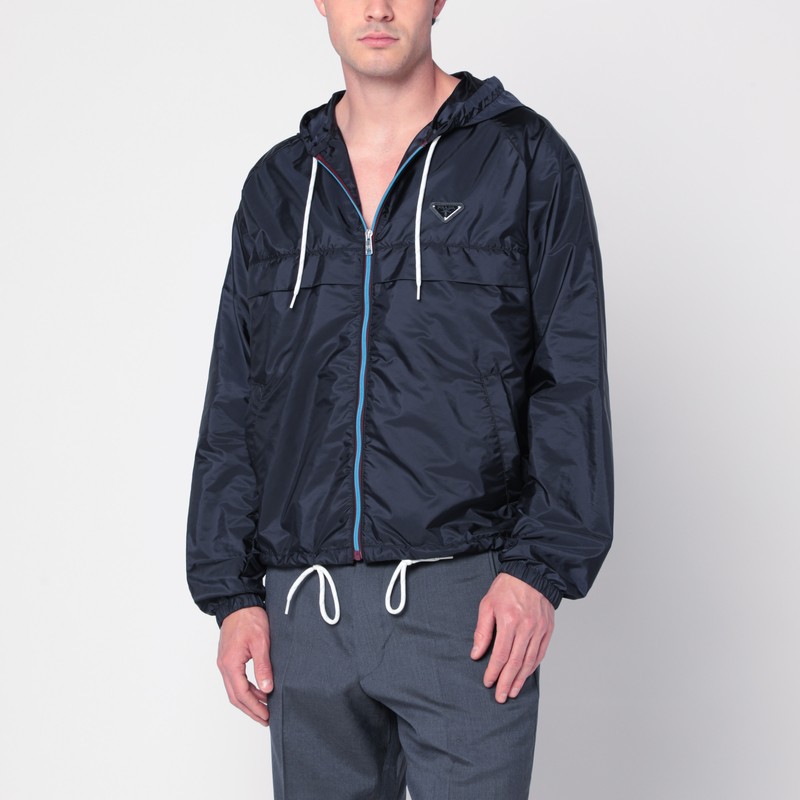 Light blue Re-Nylon jacket