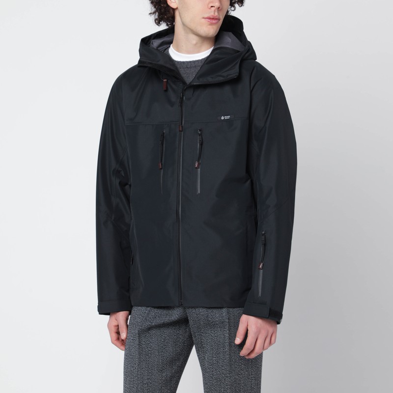 Black technical-fabric jacket