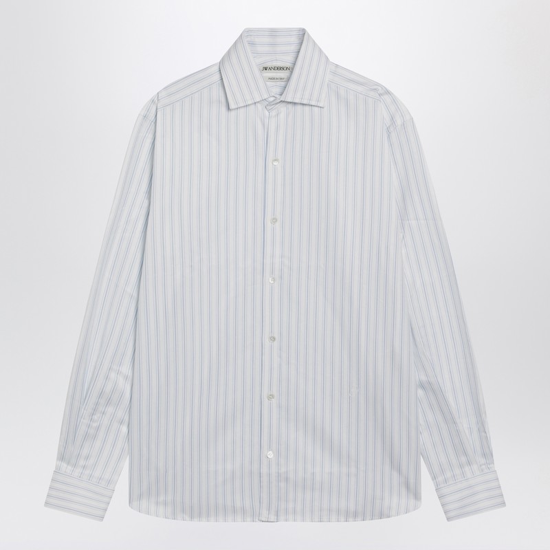 White striped cotton shirt
