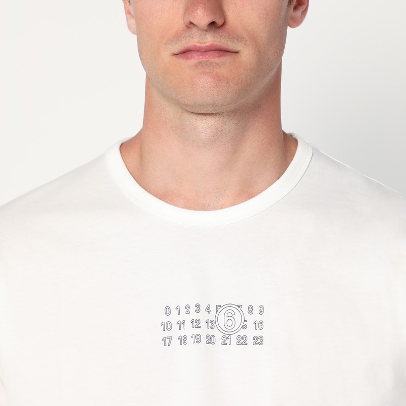 Mm6 Maison Margiela T-shirt Mm6 In White