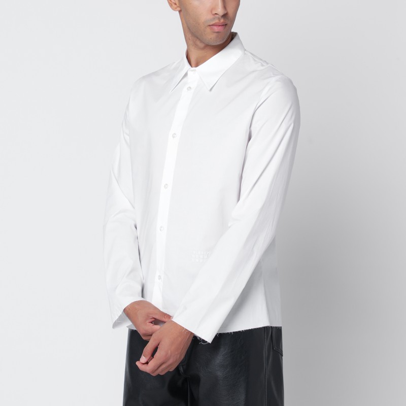 White cotton shirt