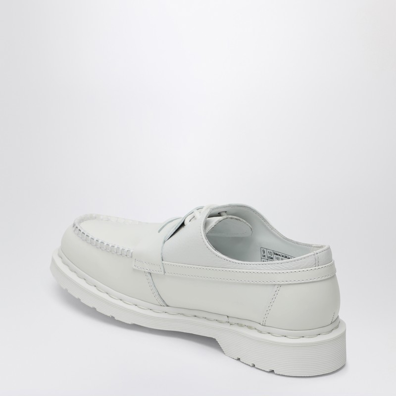 Mm6 X Dr. Martens White Loafer  In White