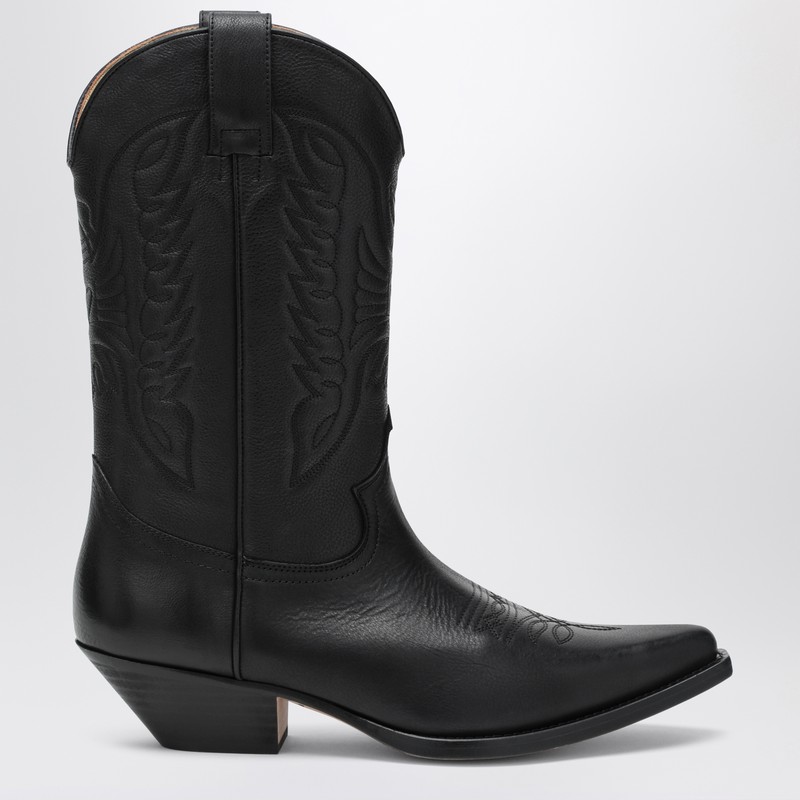 Black Florence cowboy boots - MM6 Maison Margiela - Modalova