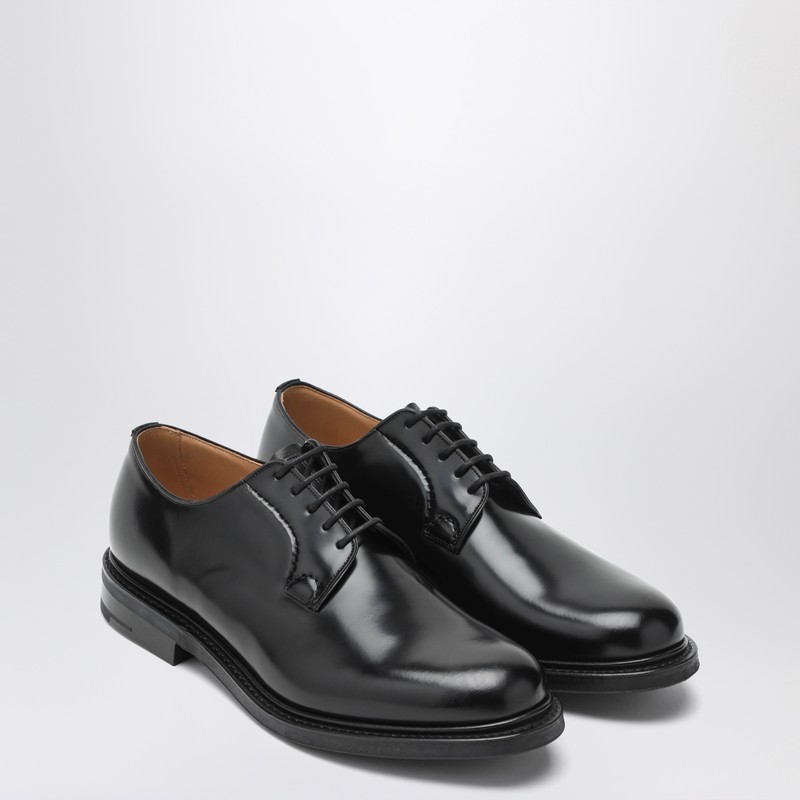 Church's Black Shannon Derby Shoes In Black