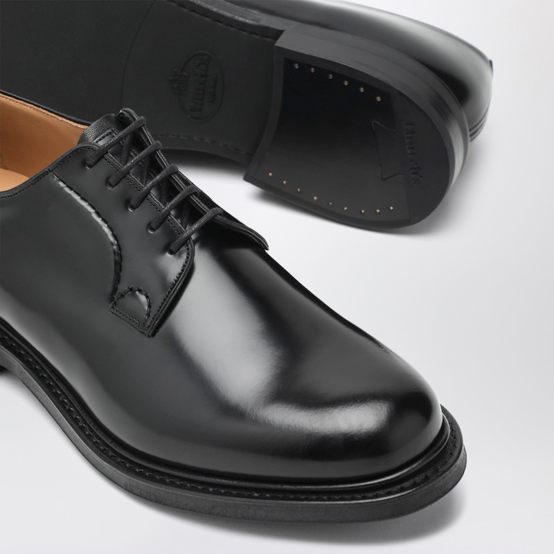 Church's Black Shannon Derby Shoes In Black