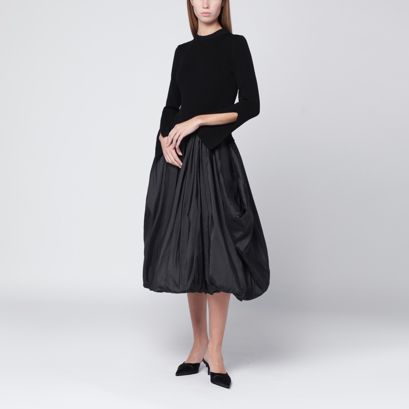 Black Kenlie midi dress