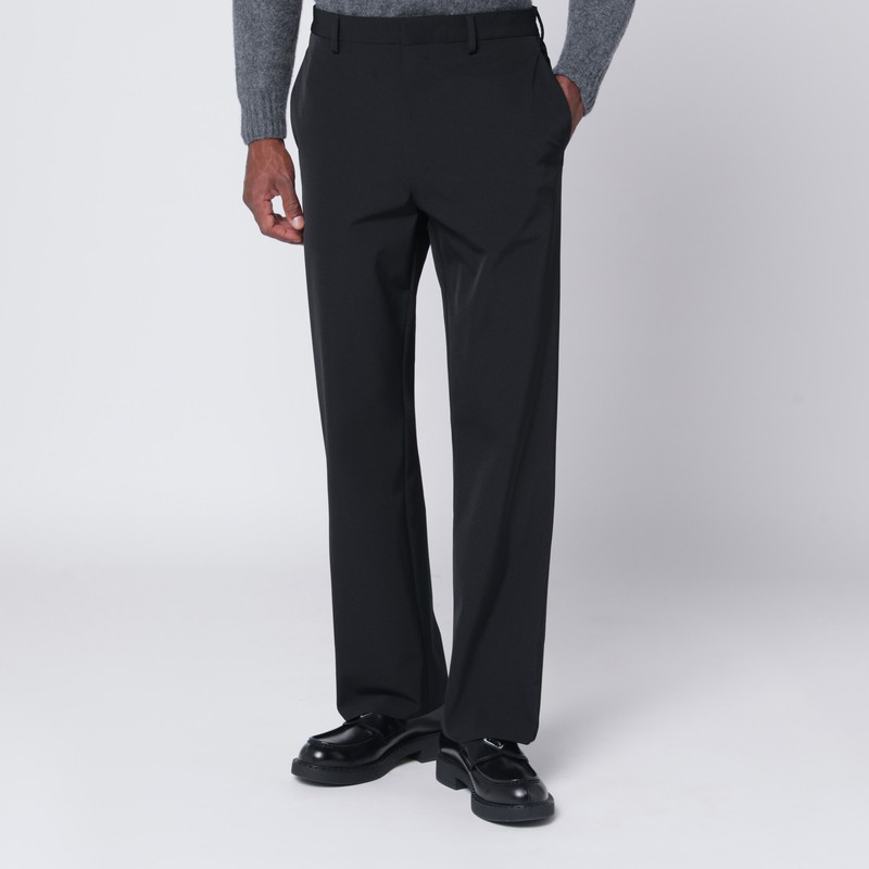 Black pants in techno stretch