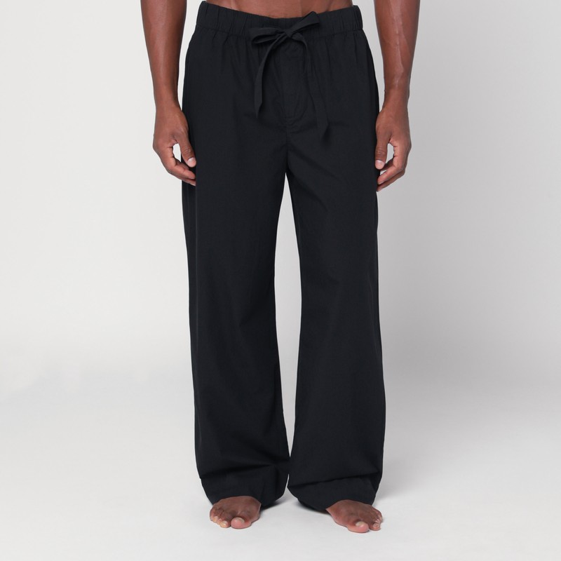 Black pyjama trousers