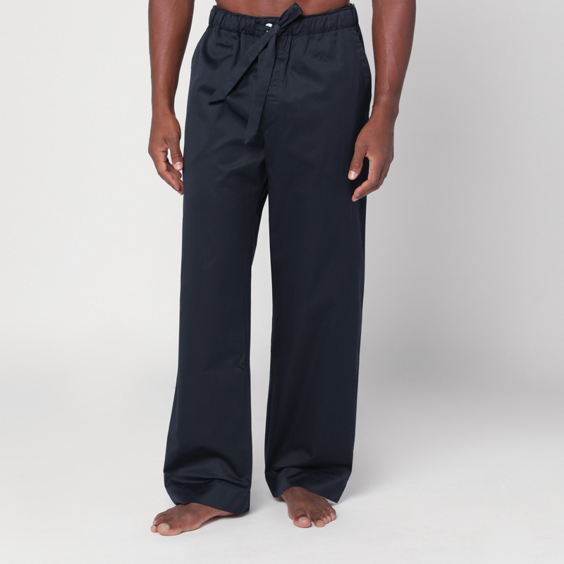 Blue/white pyjama trousers