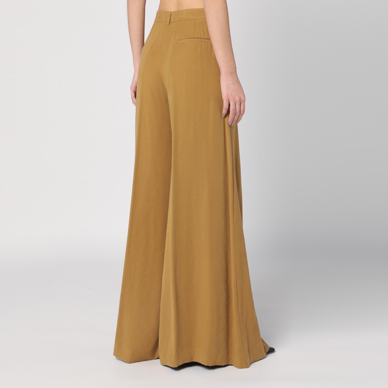 The Andamane Belt-loop Casual Pants In Yellow