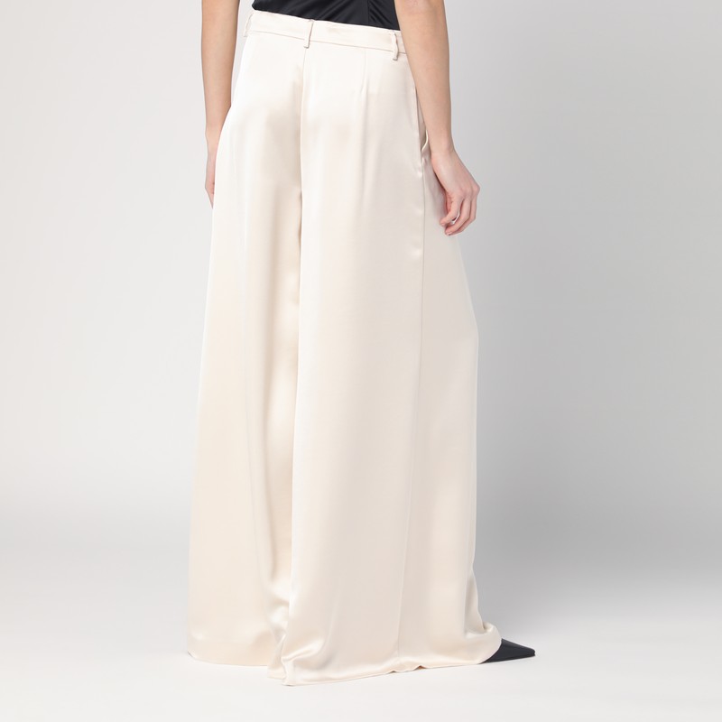 The Andamane Ivory Trouser Skirt In White