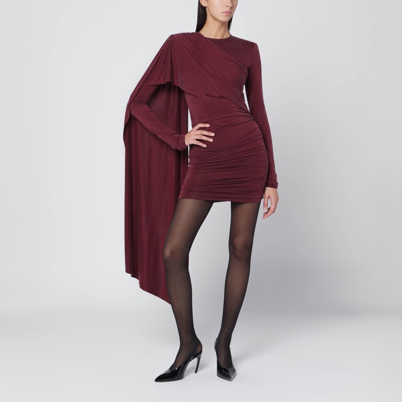 Xenia rouge noir mini dress