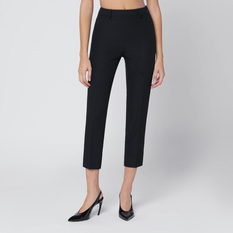 Black Yacinta capri trousers
