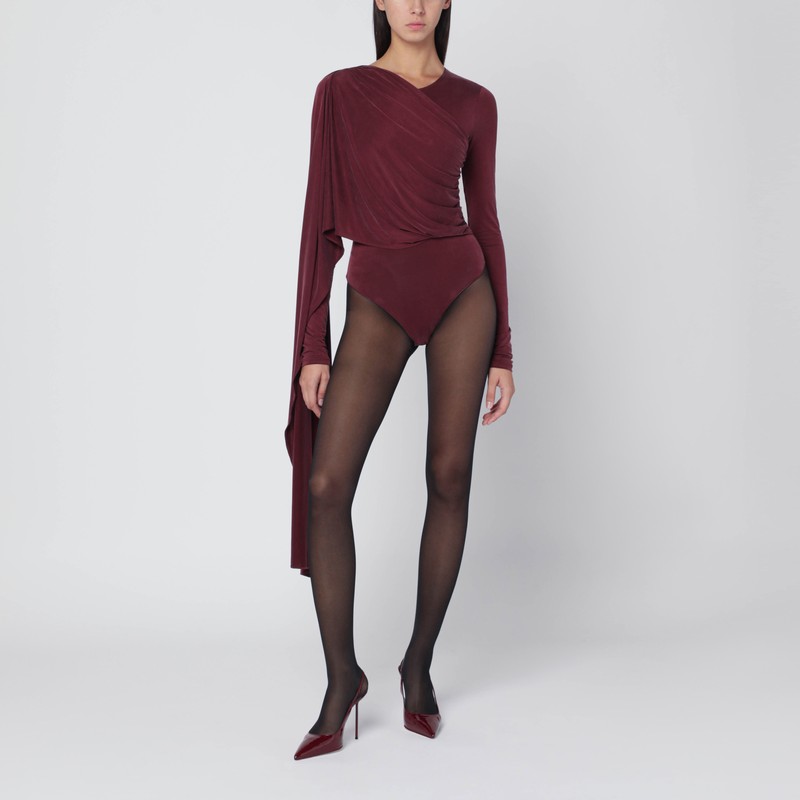 Xenia rouge noir bodysuit