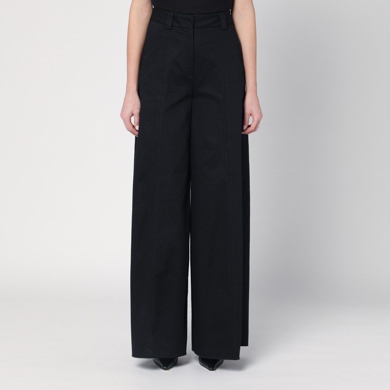 Wide black Alma trousers - TheLatest - Modalova
