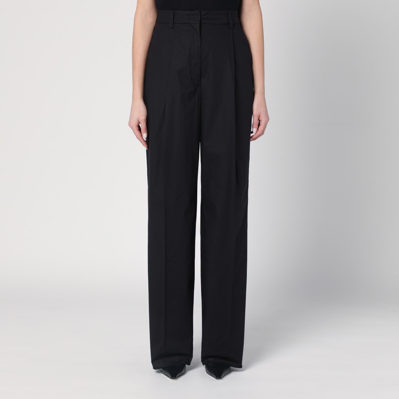 Wide black Axel trousers - TheLatest - Modalova