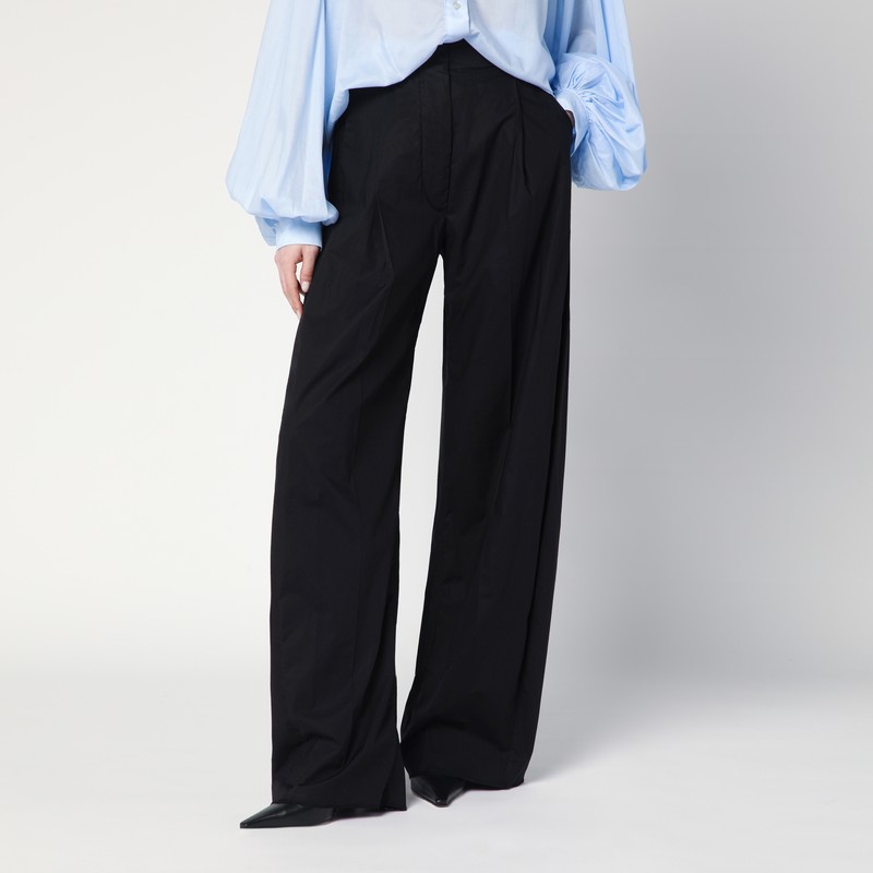 Billie trousers in black cotton - TheLatest - Modalova
