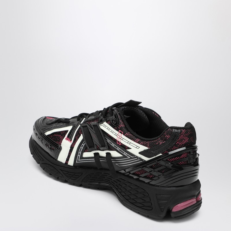 New Balance Mesh Panel Sneakers Rubber Outsole In Black