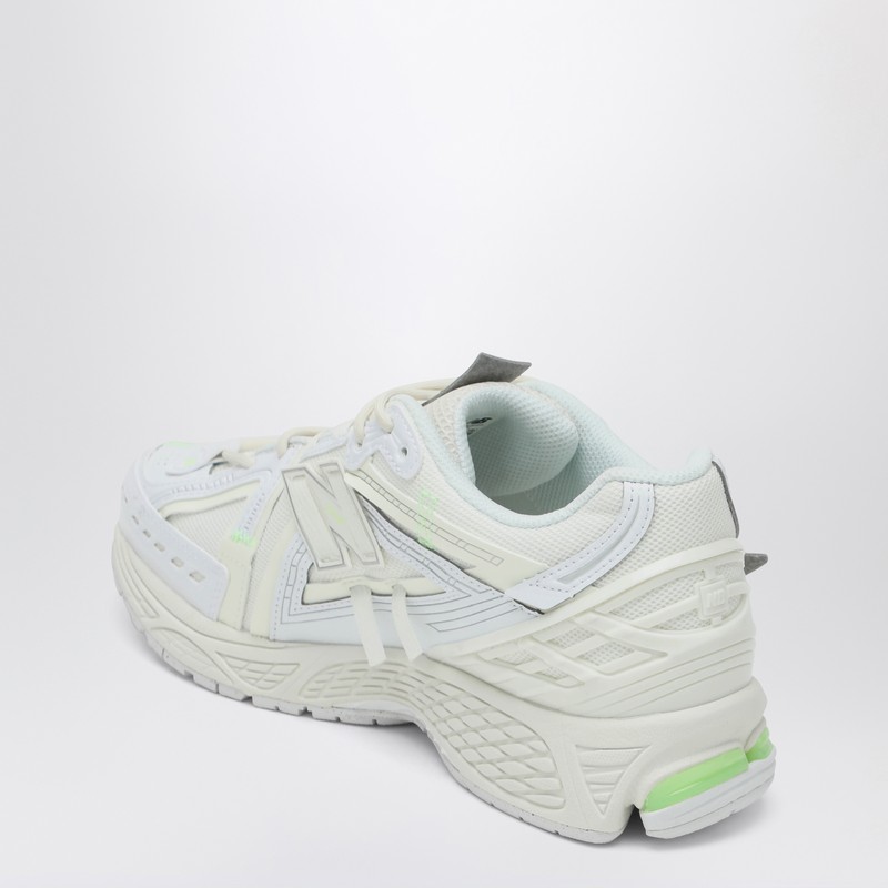 New Balance Mens White White Mint Flash 1906a Mesh Low-top Trainers In White