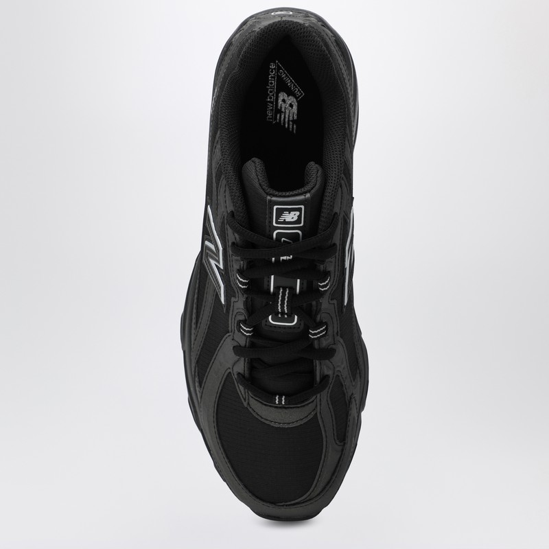 New Balance 740 Black/silver Metallic Sneakers In Black