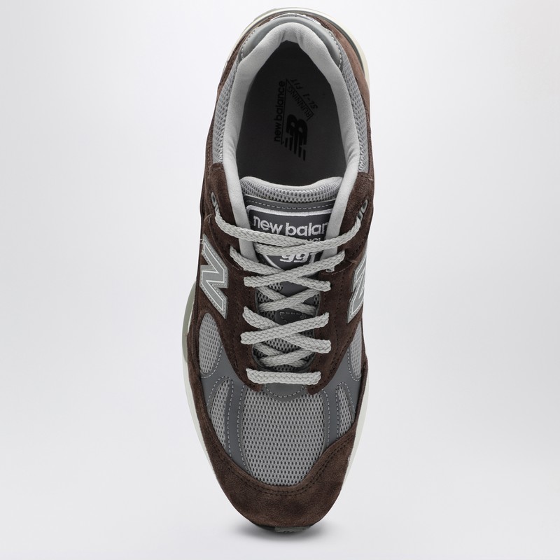 New Balance Made In Uk 991v2 Sneakers In Brown/grey In Brown