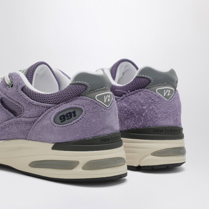 New Balance Made In Uk 991v2 Sneakers In Purple In Purple