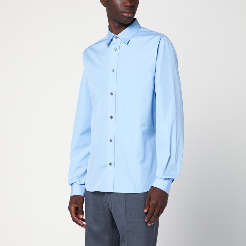 Light blue cotton shirt