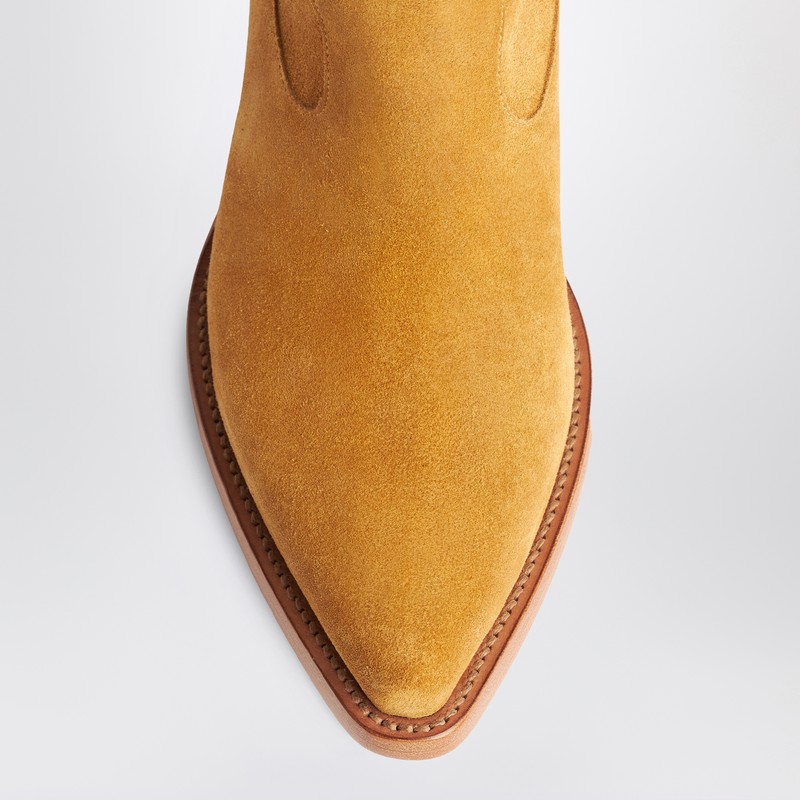 1989 Studio Brown Cowboy Boots In Brown
