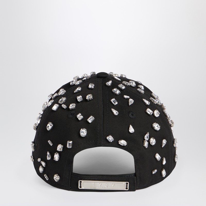 1989 Studio Crystal Embellished Baseball Cap In Black