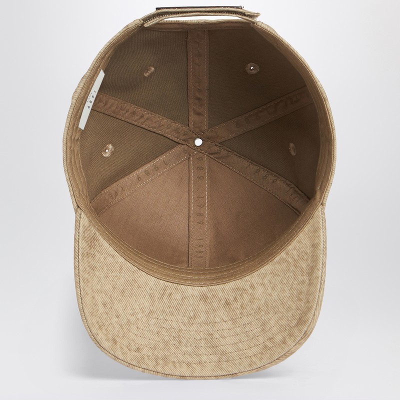 1989 Studio Baseball Cap Denim Flock 1989 Camo In Beige