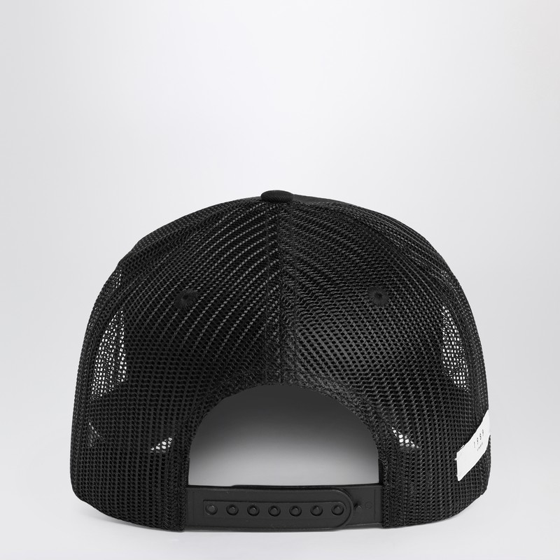1989 Studio Rodeo Drive Trucker Cap In Black
